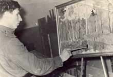  Российский художник Александр Алёшин(1944-1998). Фотографии тульского живописца.